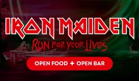 Show Iron Maiden — Camarote