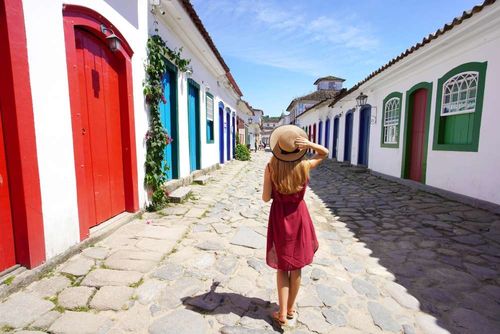 Cidade histórica de Paraty, Rio de janeiro.