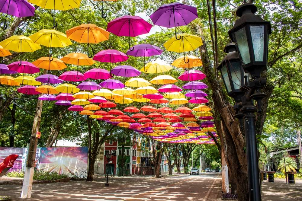 Ponto turístico na cidade de Holambra.
