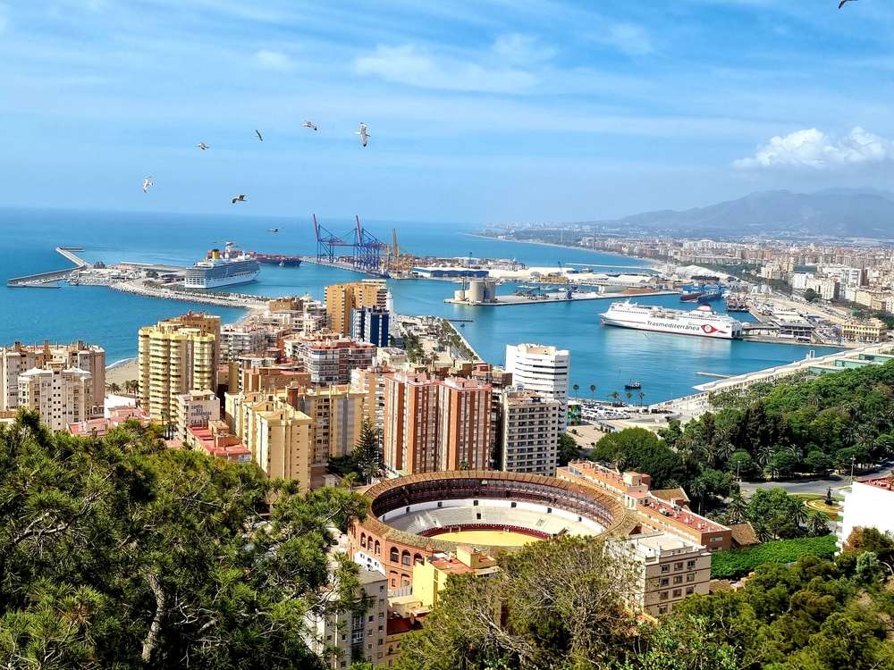 Málaga, Andaluzia, Espanha.