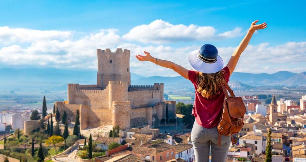 Atalya, Castelo de Villena na Costa Blanca, Alicante, Espanha.