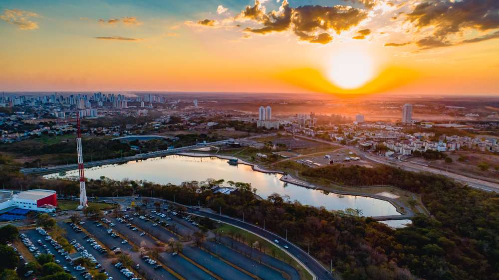 Cuiabá, capital do estado de Mato Grosso, Brasil.