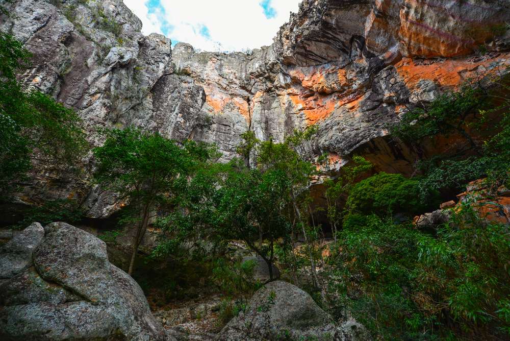 Gruta do Salitre perto de Diamantina, Minas Gerais, Brasil.