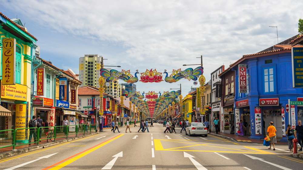Little India é um bairro de Singapura. Tailândia e Singapura.