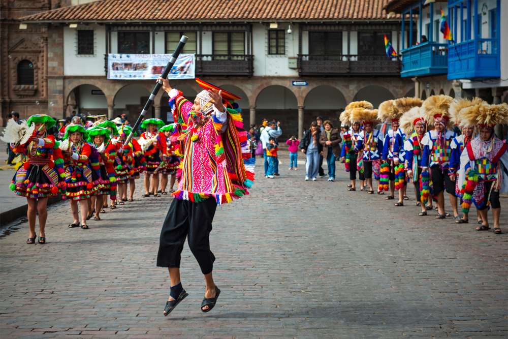 Festival Inti Raymi. Cusco. Peru.