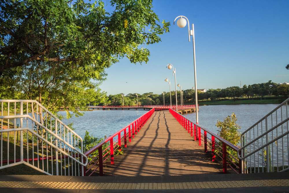 Parque da Represa. São José do Rio Preto, São Paulo.