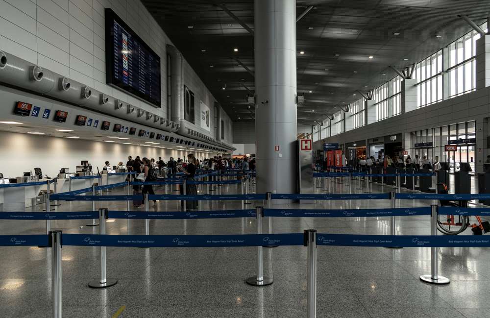 Aeroporto Salgado Filho. Porto Alegre, Rio Grande do Sul.