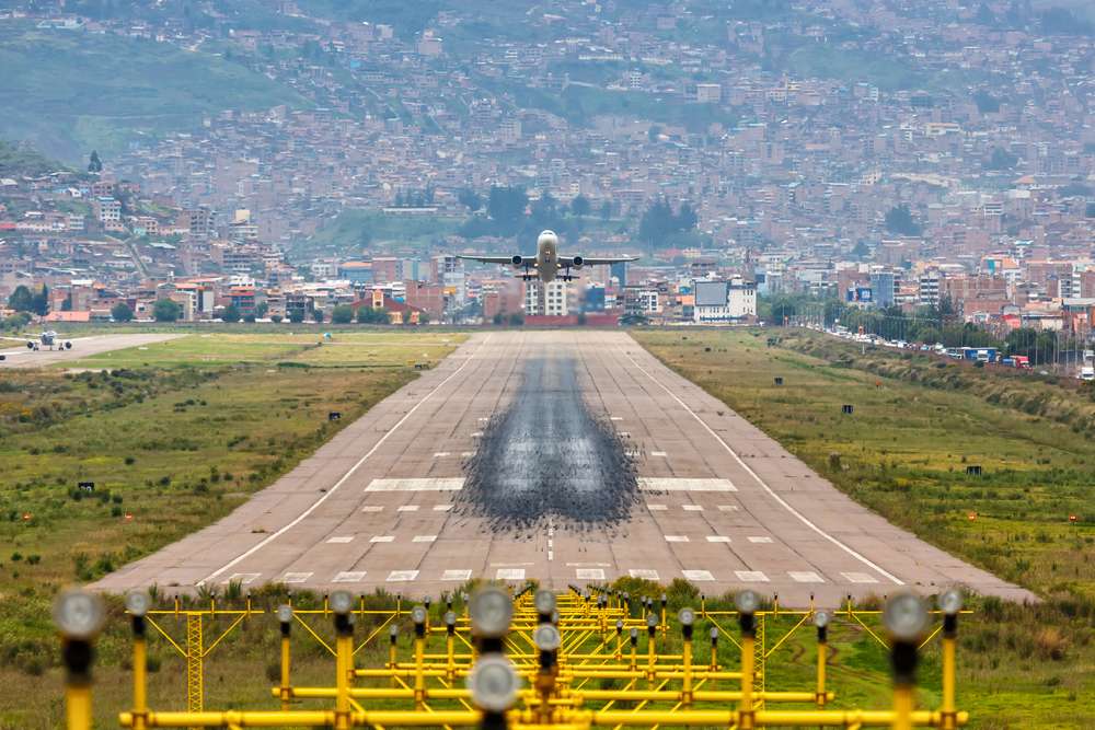 Aeroporto de Cusco (CUZ), no Peru.