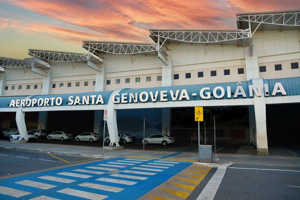 Aeroporto Internacional de Goiânia.