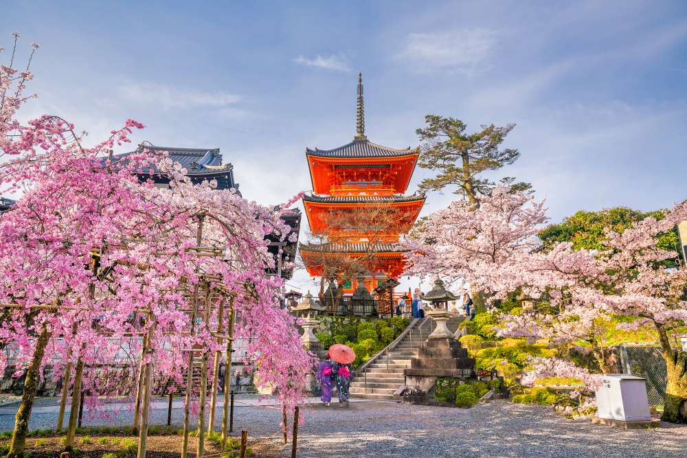 Presentear seu amor: Kyoto, Japão.