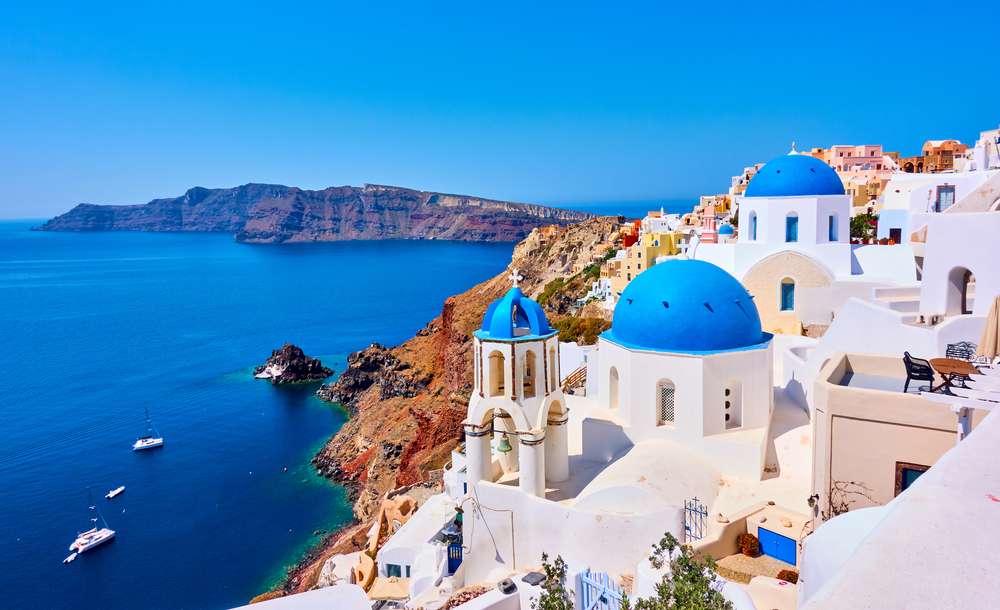Presentear seu amor: Santorini, Grécia.