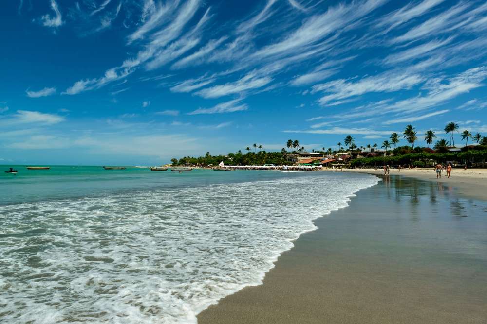 Praia de Jericoacoara, Estado do Ceará, Brasil.