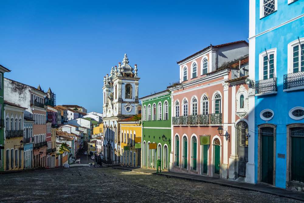 Pelourinho, Salvador. Melhores destinos para Férias no Brasil.