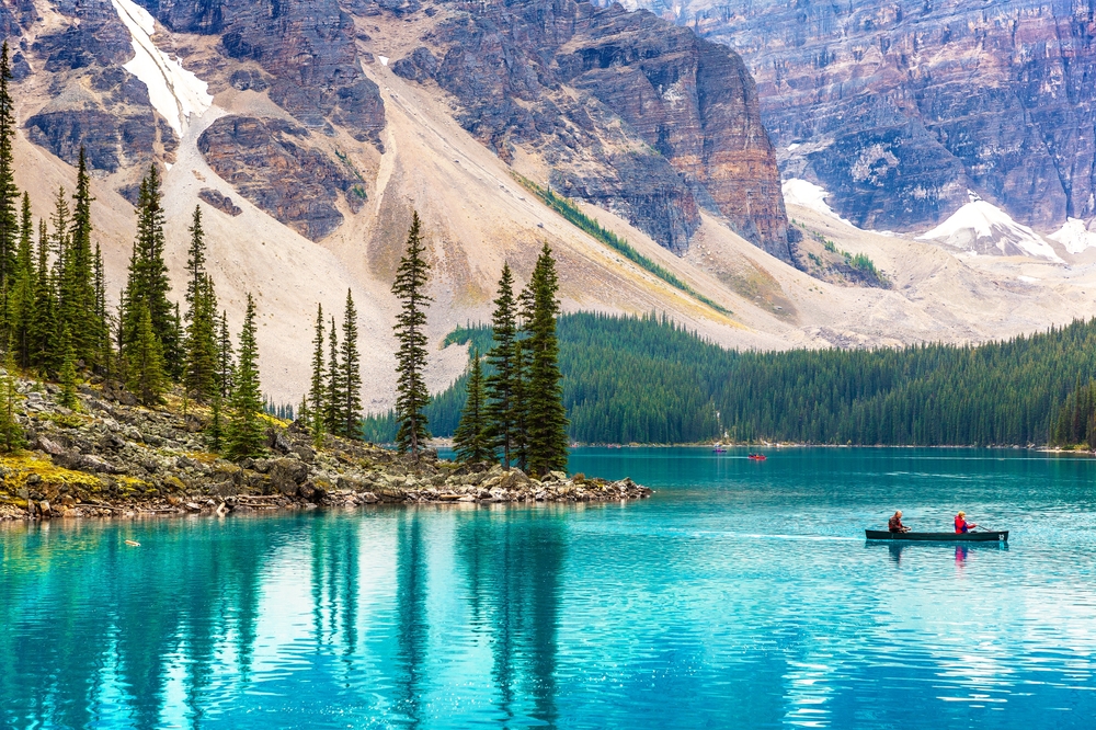 Parque Nacional Banff do Canadá.